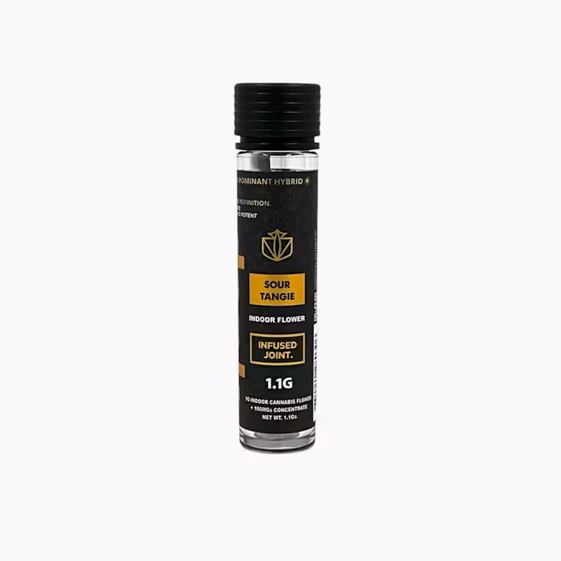 Photograph of Product: Dank | Sour Tangie Infused Pre-roll, .6g