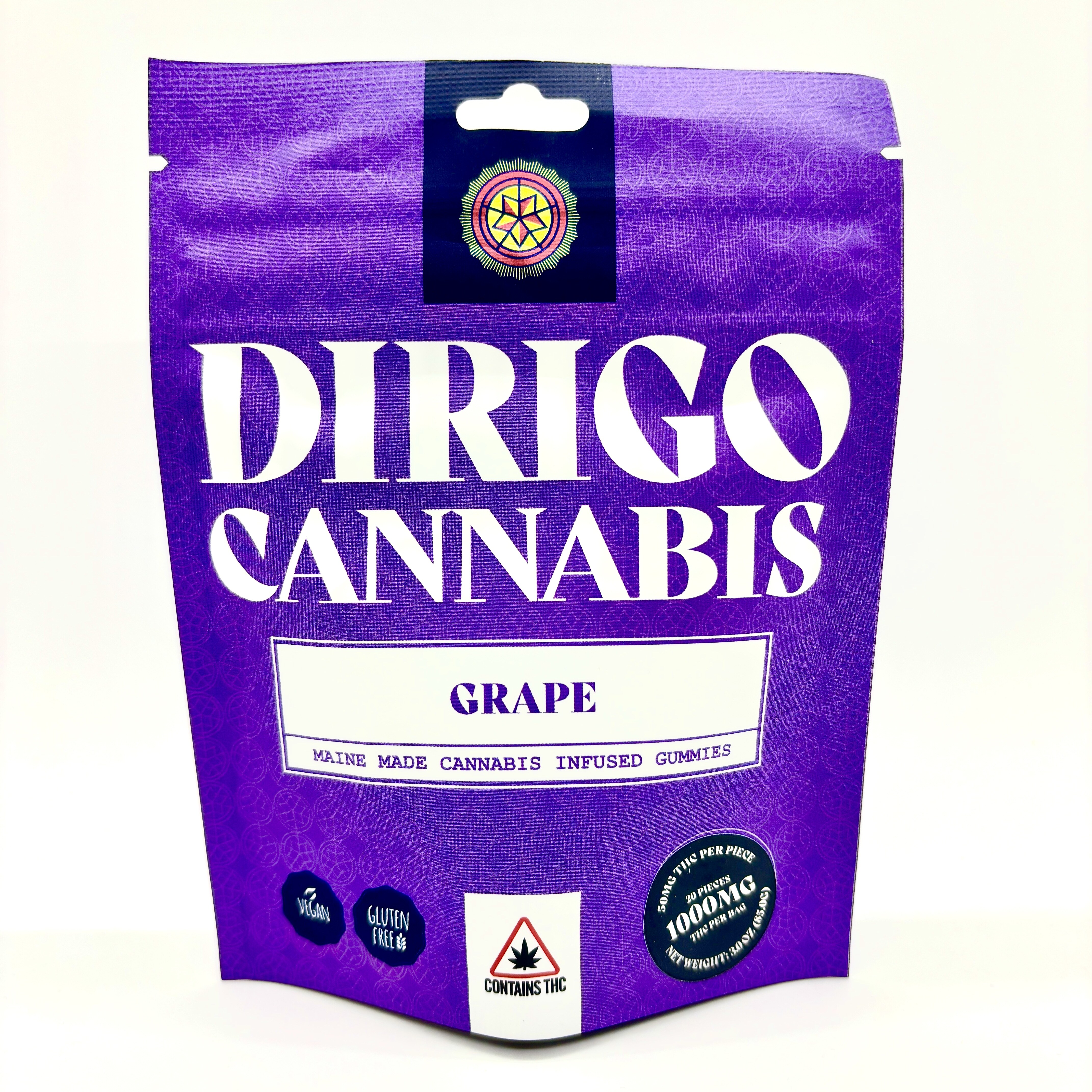 Photograph of product: Grape Gummies | Dirigo Oui'd