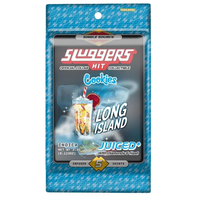 Photograph of product: Long Island - 5pk/3.5g Preroll Pack - 