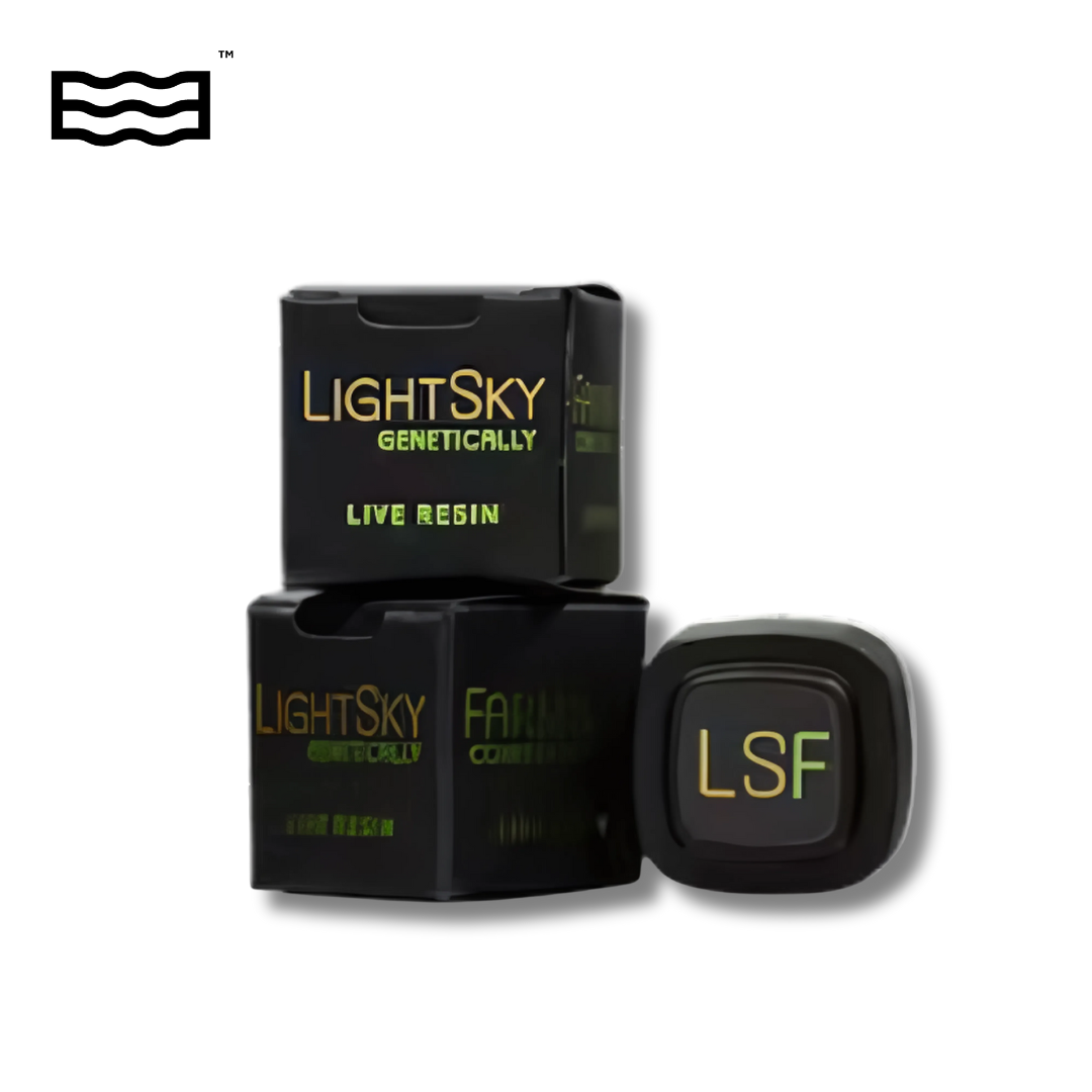 Photograph of product: LightSky Farms Live Resin Black Cherry Pie Punch