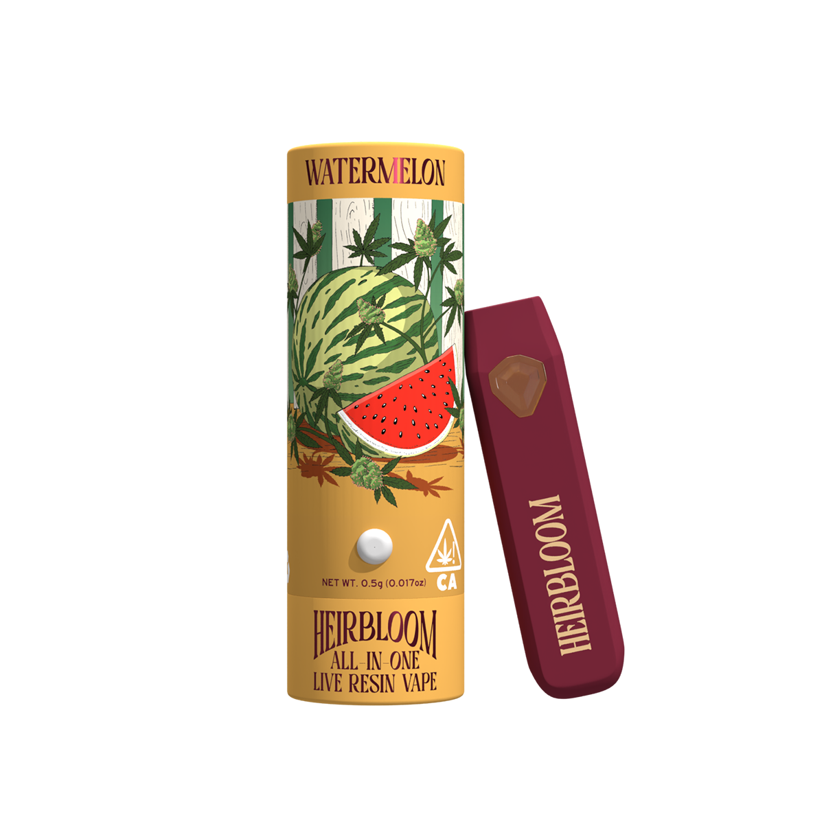 Photograph of product: Heirbloom Legacy - .5g AIO - Watermelon