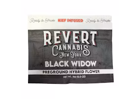 Photograph of product: Revert | Black Widow | Hybrid Preground Infused Flower - 14g