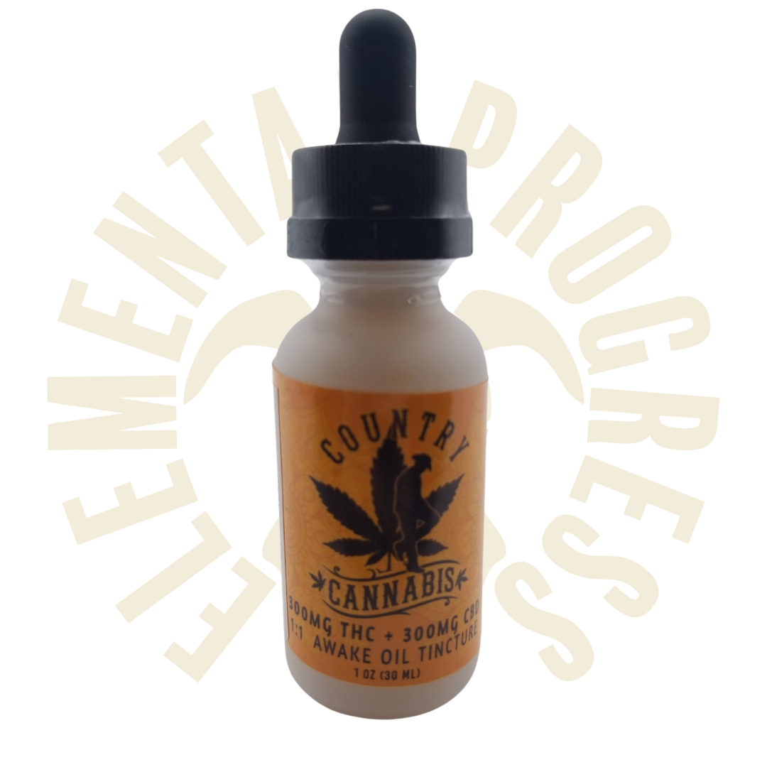 Photograph of product: Country Oui'd Tincture - Awake 1:1 600mg