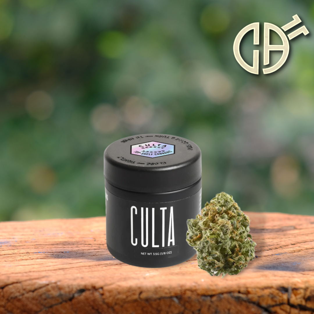 Photograph of product: Culta | Kush Mints x Str8 Lemonade Buds - 3.5g