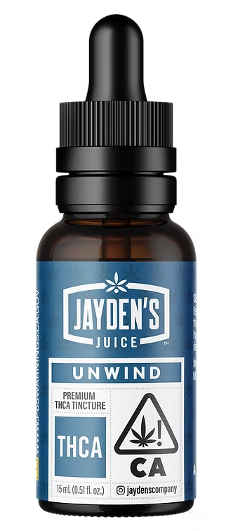 Photograph of product: JAYDEN'S JUICE UNWIND TH-ouiA TINCTURE 44.25MG