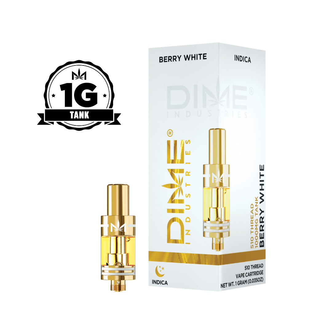 Photograph of product: Dime Blueberry Lemon Haze Cartridge 1g