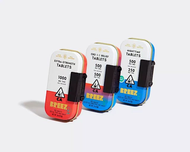 Photograph of product: Breez Tablets - (I) Extra Strength 1,000MG