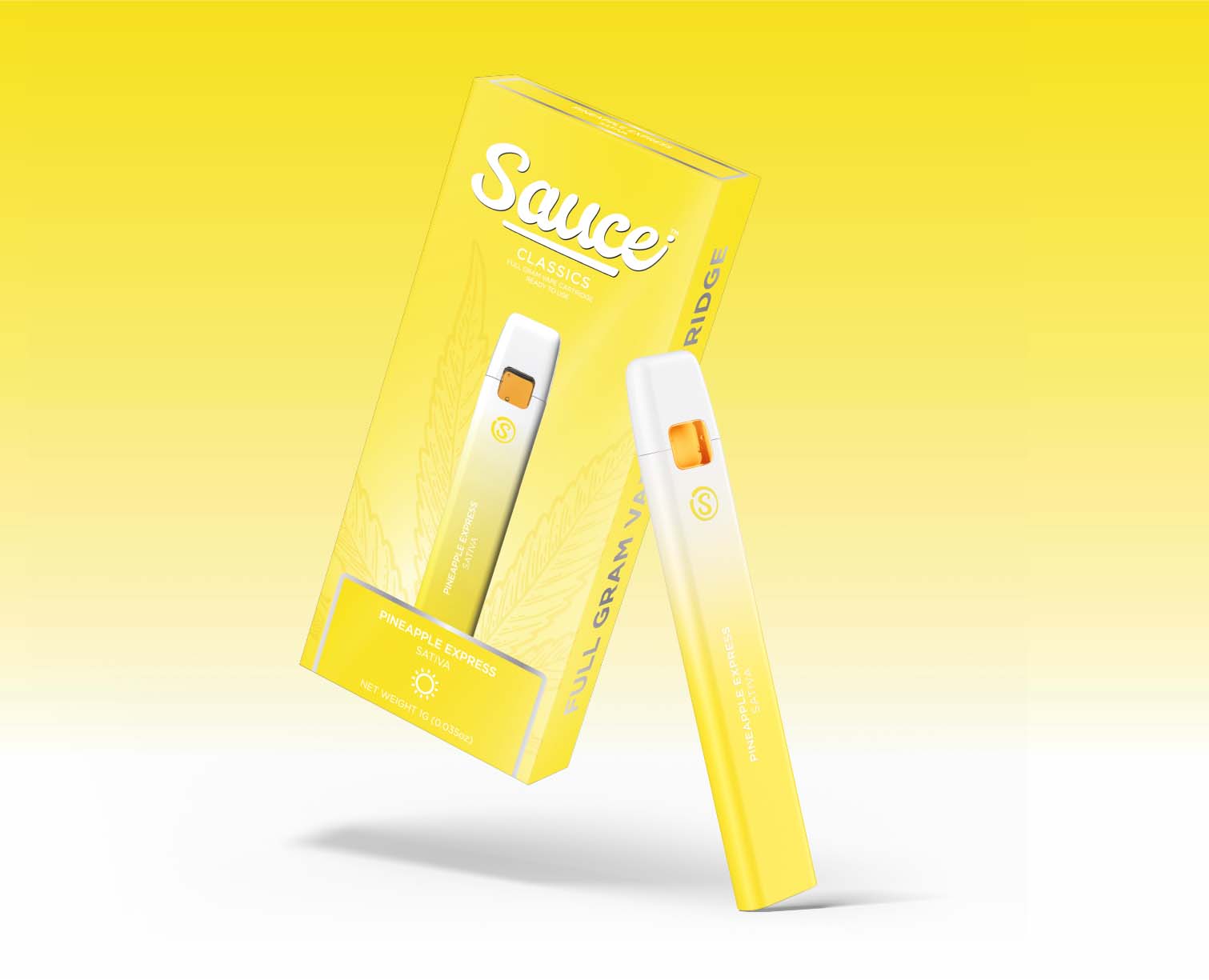 Photograph of product: Sauce Classics - Pineapple Express Oui'd - Disposable