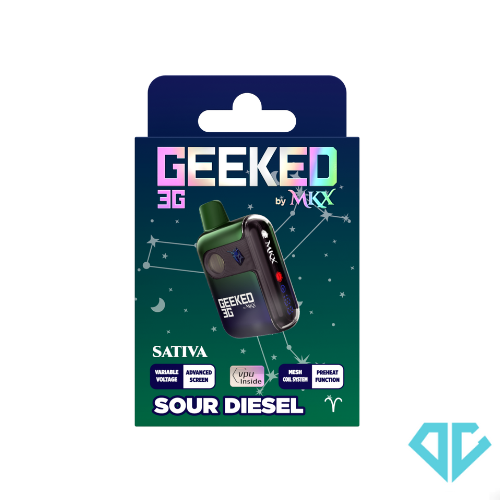 Photograph of product: MKX GEEKED Sour Diesel Disposable 3g