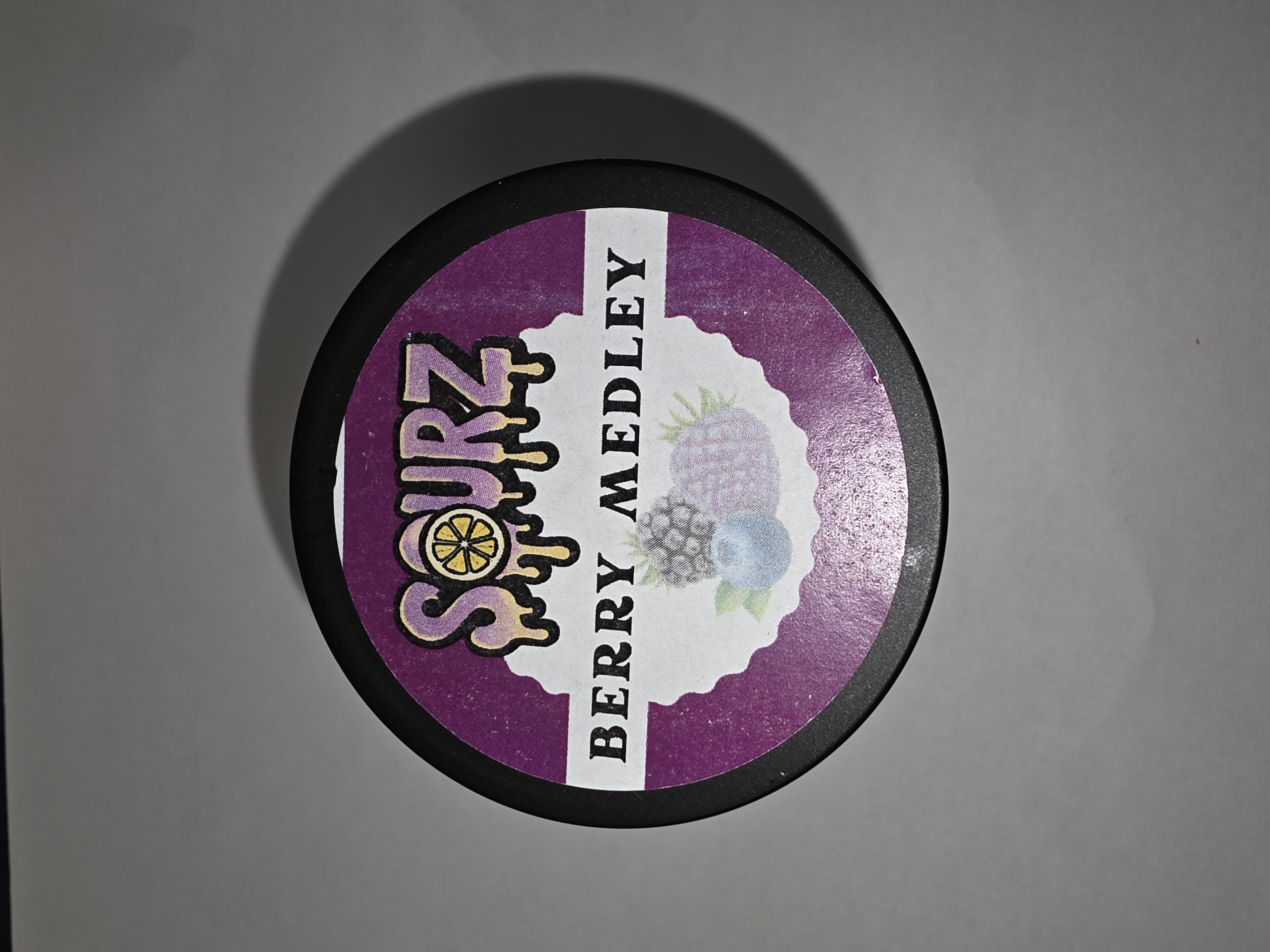 Photograph of product: Gummies - Sour Berry Medley Fruit Gems - 100mg
