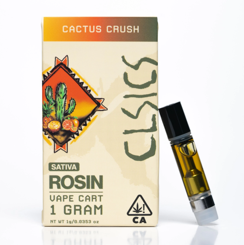 Photograph of product: CLSICS - 1g Live Rosin Cartridge - Cactus Crush