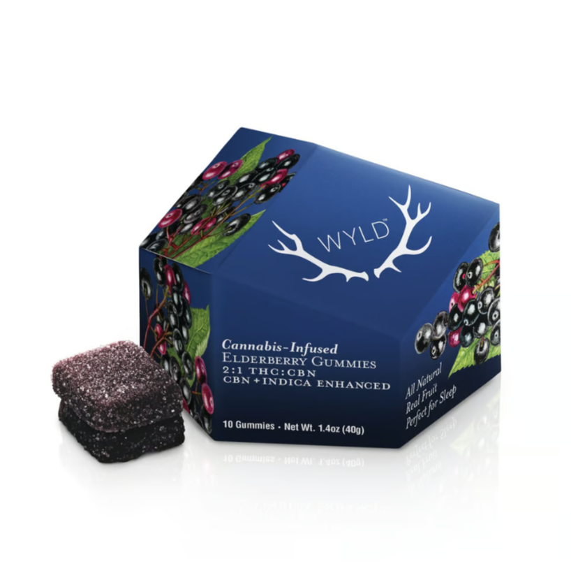 Photograph of product: Ratioed Elderberry Gummies 100mg (10-Pack | 10mg Each)