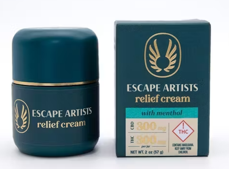 Photograph of product: 1:1 TH-oui/CBD Lavender - Escape Artists - 300mg Transdermal Cream