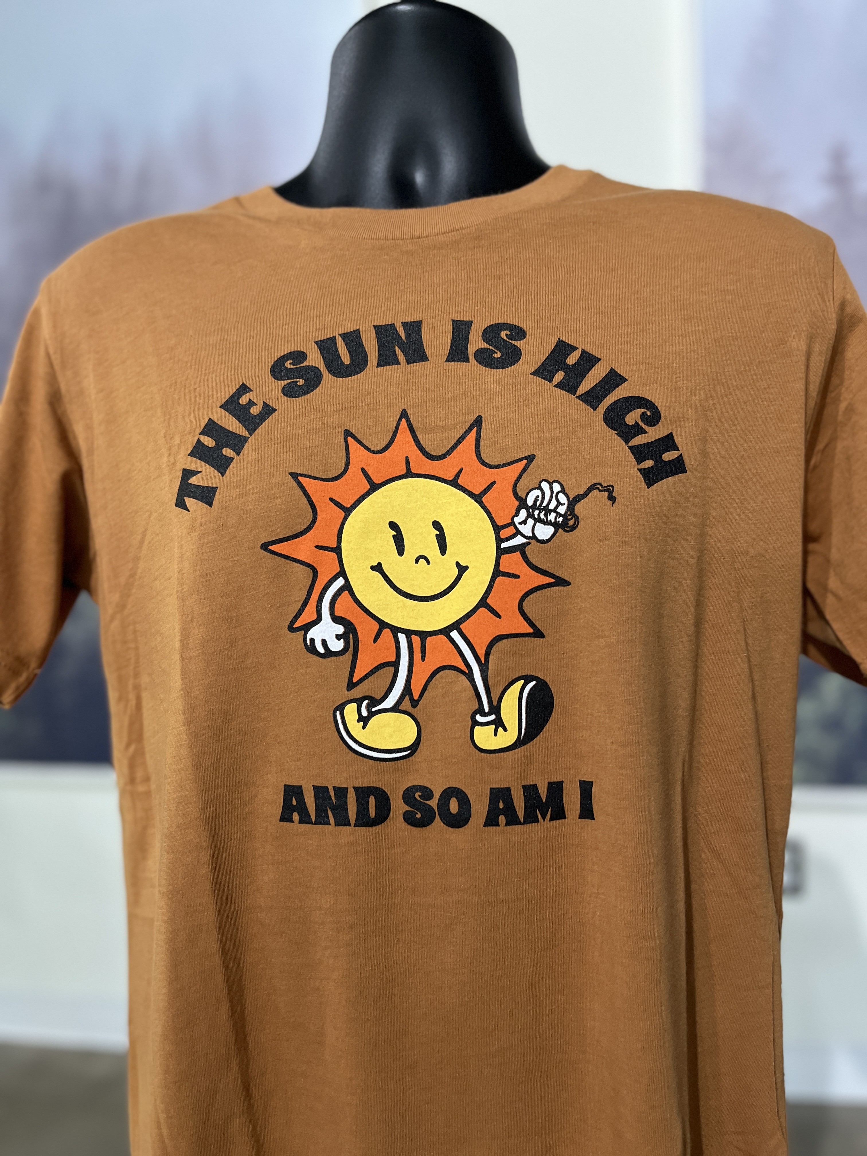 Photograph of Product: Ales to Trails- "Sun is High" t-shirt (large)