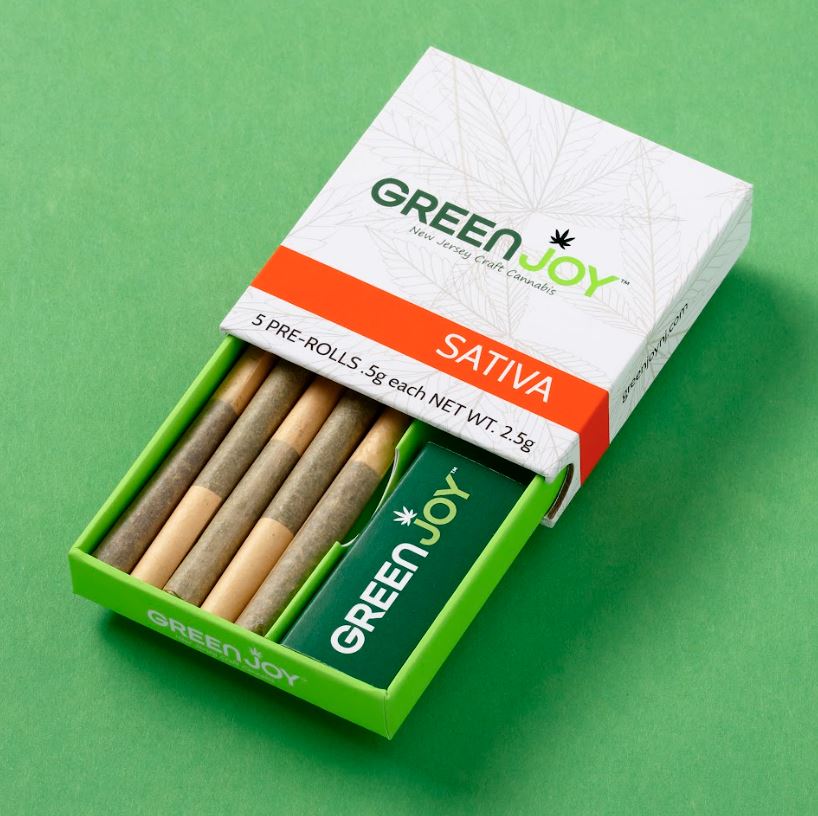 Photograph of product: Green Joy: Mimosa | Pre-Rolls 5pk