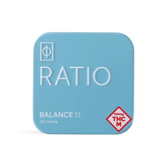 Photograph of product: Ratio | Microdose Mints | Balance 1:1 100mg