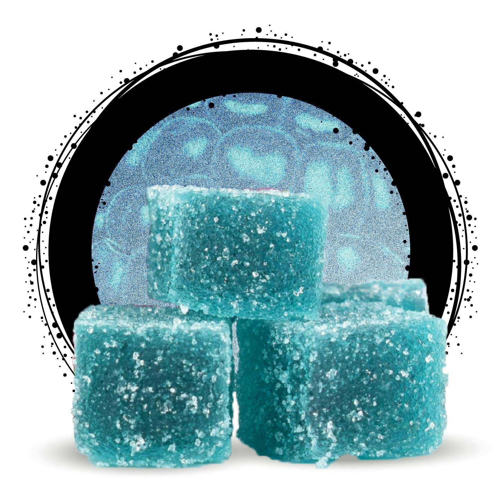 Photograph of product: Blue Raspberry Soft Chews - 10 Pack