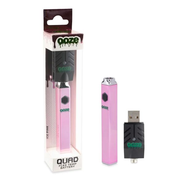 Photograph of product: Ooze Quad Flex Temp Battery Pink