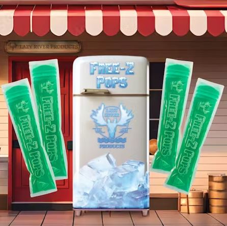 Photograph of product: Lemon-Lime | Free-Z Pop | 4pk