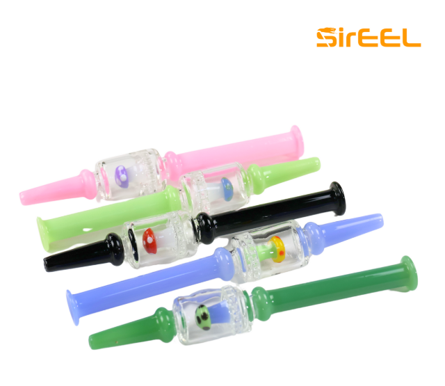 Photograph of product: Luv Buds | 6.5" SirEEL Mind Melding Mushroom Dream Straw