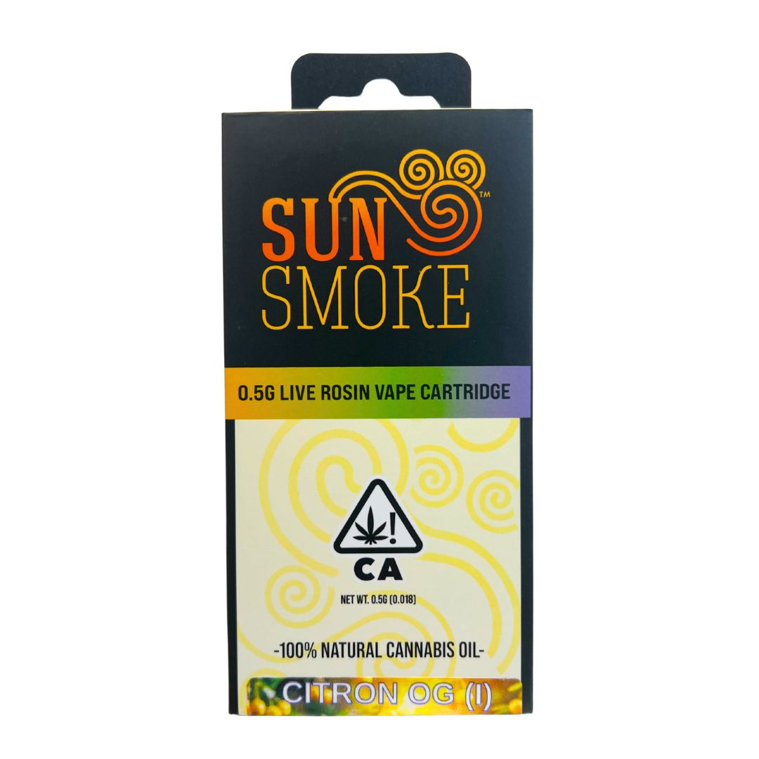 Photograph of product: CITRON LIVE ROSIN CARTRIDGE
