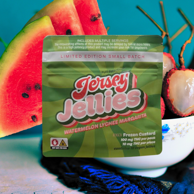 Photograph of product: GUMMY | WATERMELON LYCHEE MARGARITA | CURED RESIN