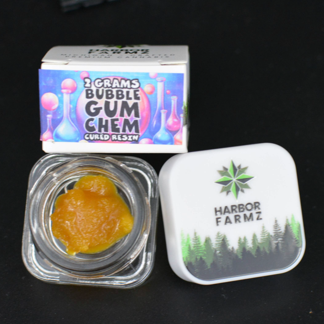 Photograph of product: Harbor Farmz | Bubble Gum Chem Cured Resin