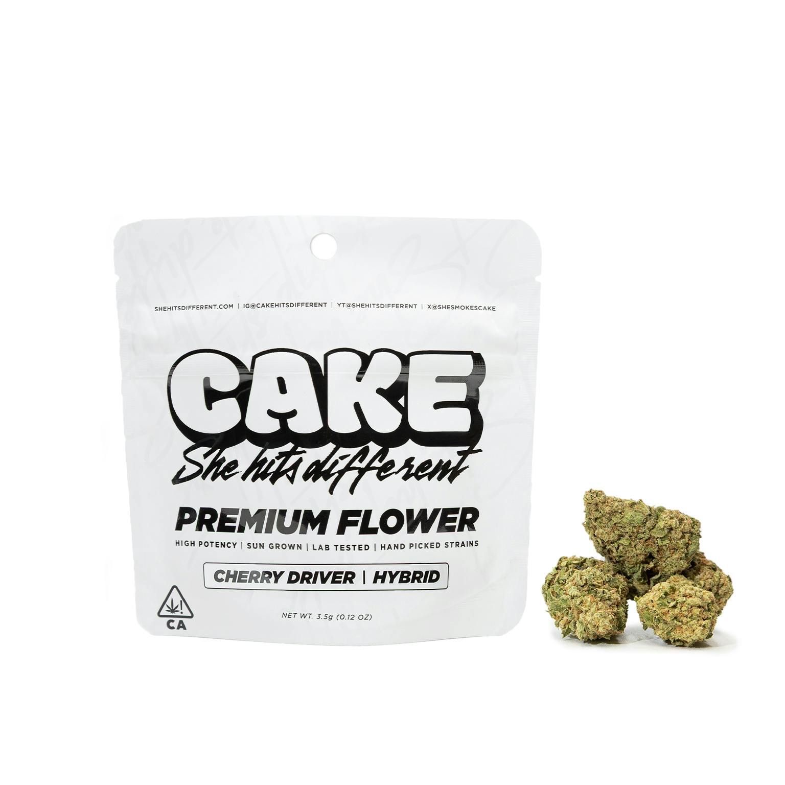 Photograph of product: CAKE: CHERRY DRIVER 3.5G