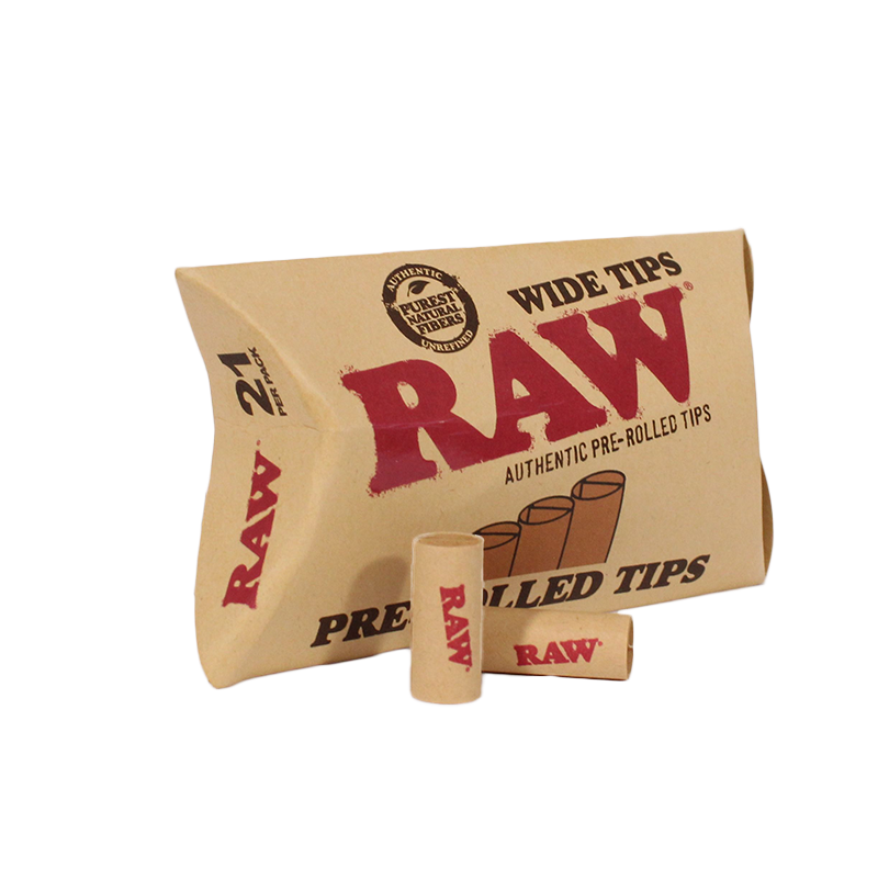 Photograph of product: Raw Pre-Rolled Tips (21-Pack)