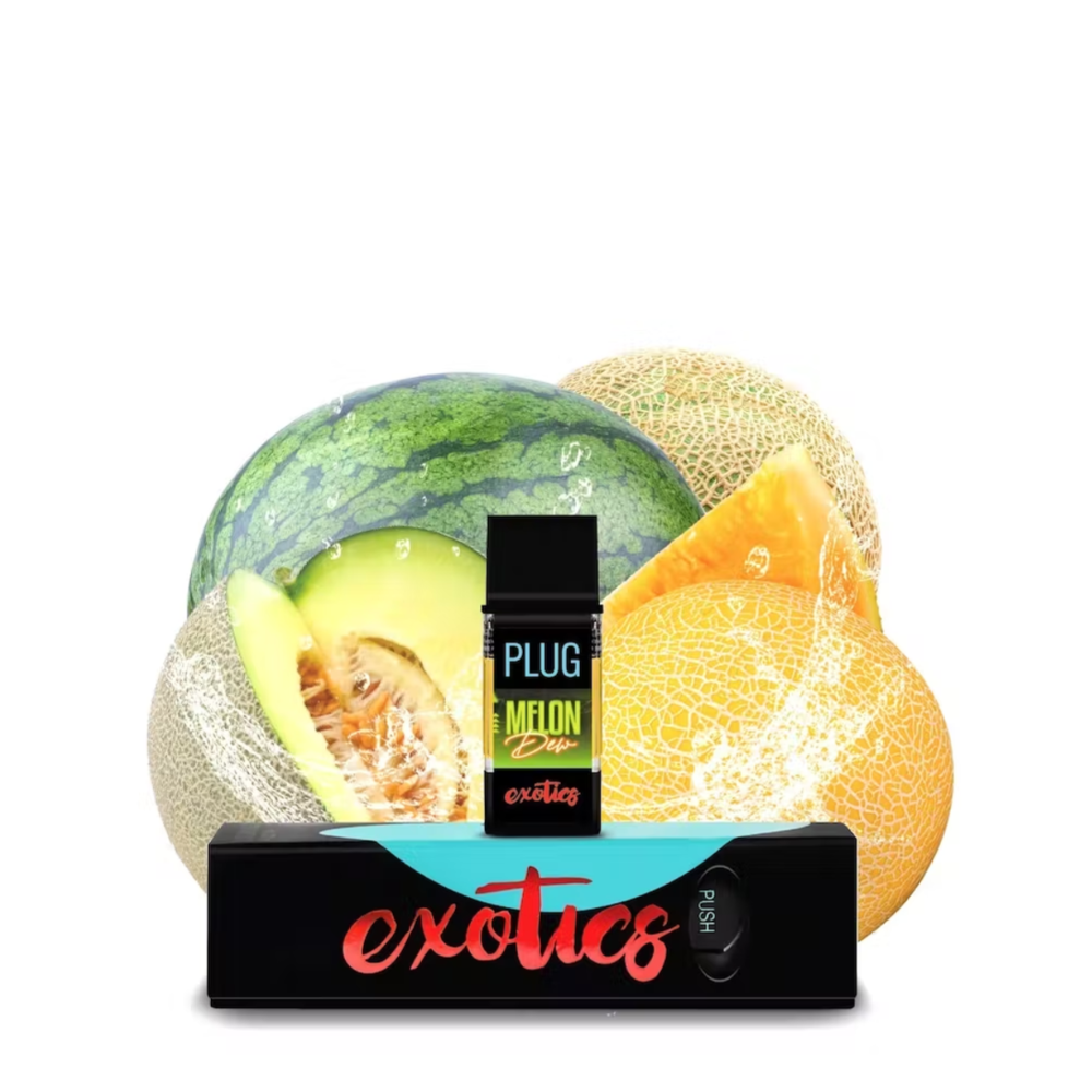 Photograph of product: PlugPlay 1g Vape Melon Dew - Exotics