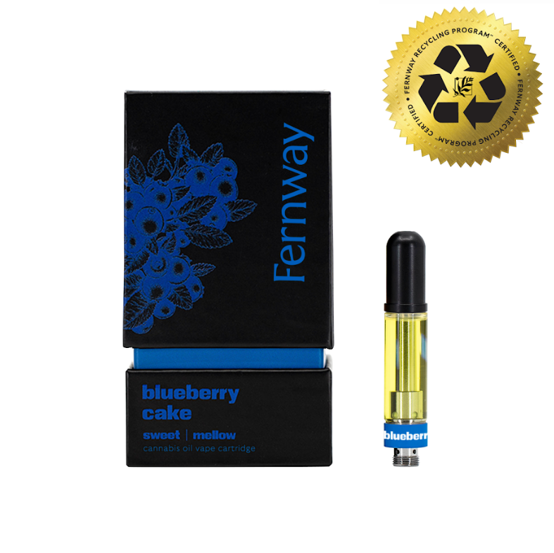 Photograph of product: Fernway Blueberry Cake 1g Cart