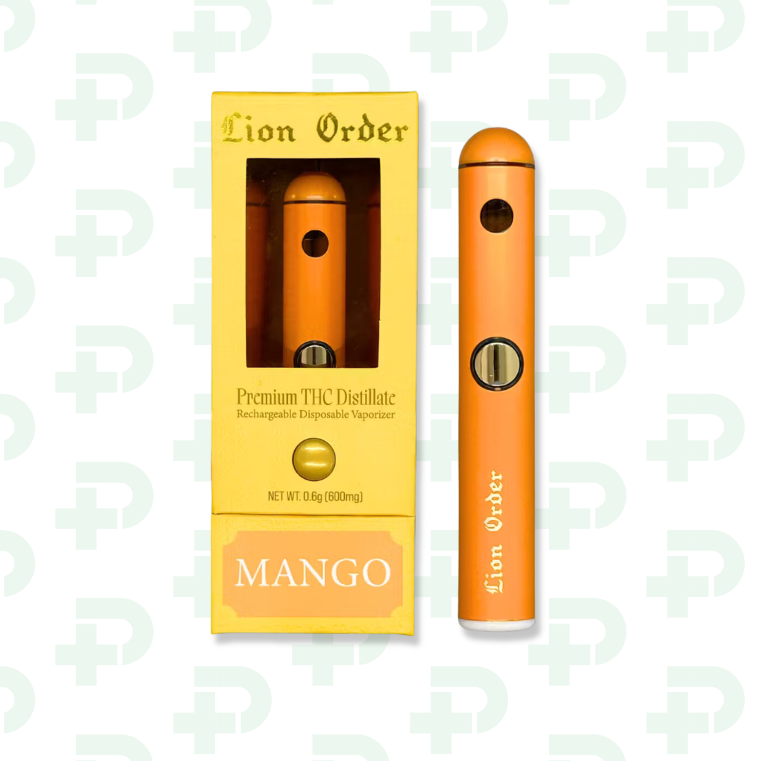 Photograph of Product: Lion Order Disposable Vape - Mango
