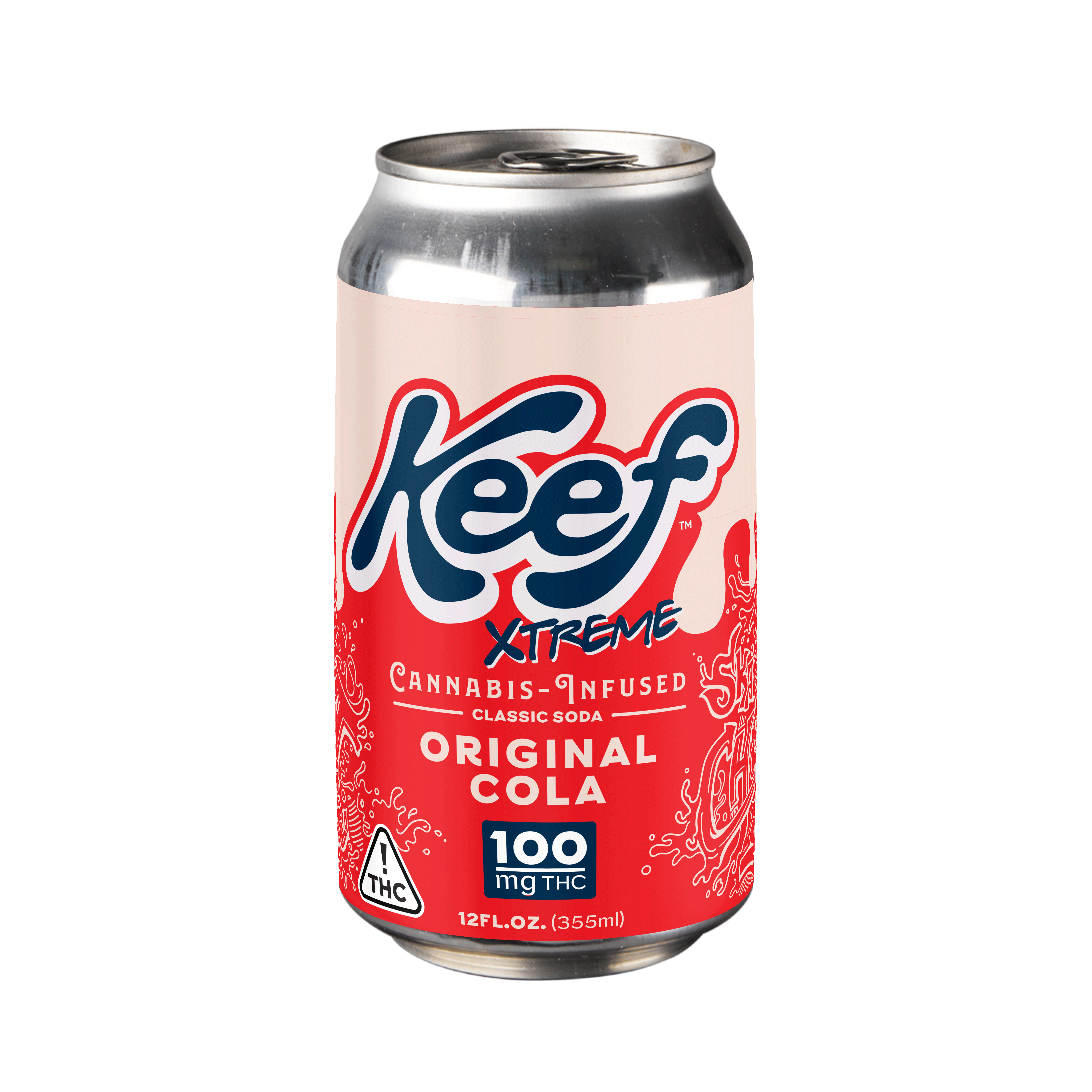 Photograph of Product: Original Cola 100mg 12oz