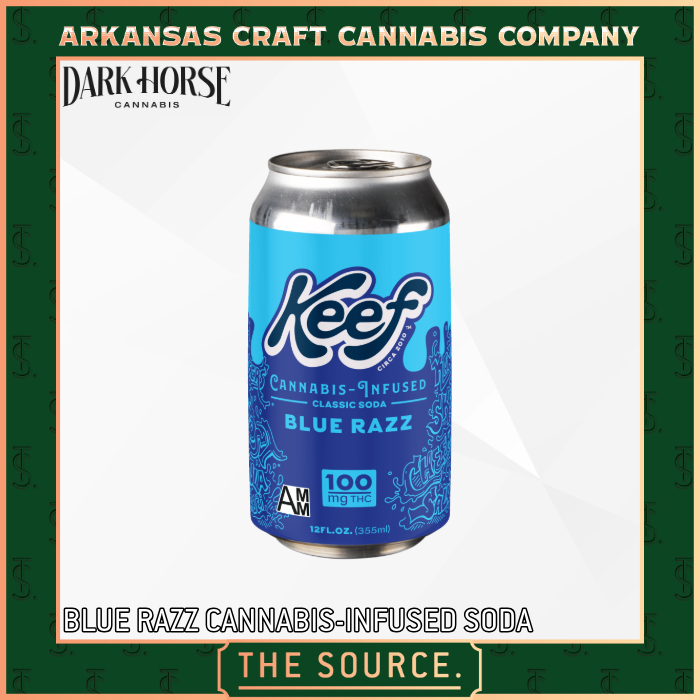 Photograph of product: Blue Razz Infused Cola | 100mg