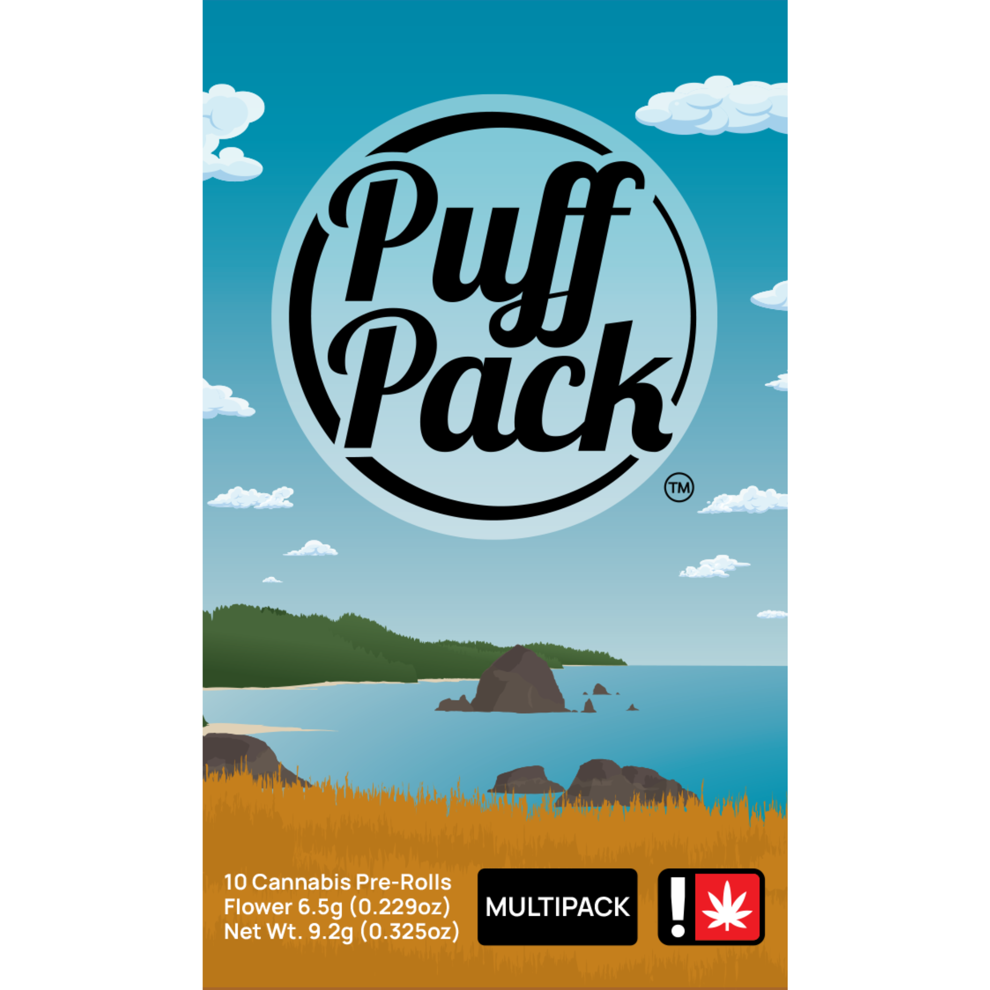 Photograph of product: Preroll Pack | Garden First Puff Pack | Mac #1 26.66% (S) / Chiesel 28.07% (S) | .65g 10pk