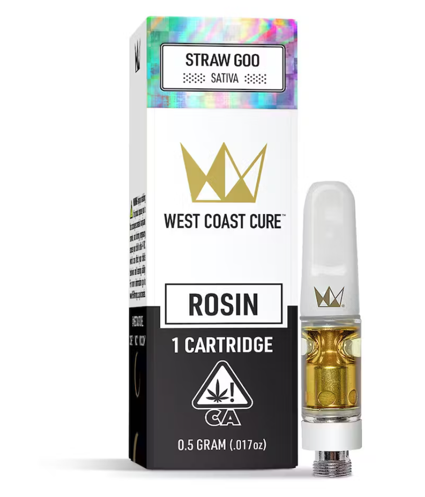 Photograph of product: West Coast Cure - Grillz Kush - Cart .5G Live Rosin Indica