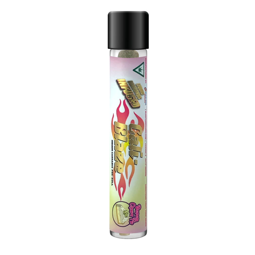 Photograph of product: Cali-Blaze - Infused Pre-Roll - Banana Cream Pie