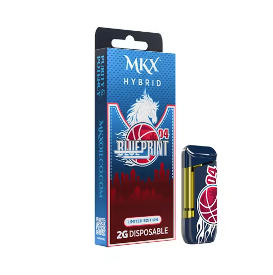 Photograph of product: MKX Distillate All-in-One Vape - Blueprint 04