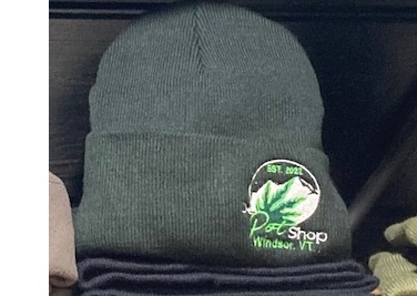 Photograph of product: Black Knit Cuffed Beanie