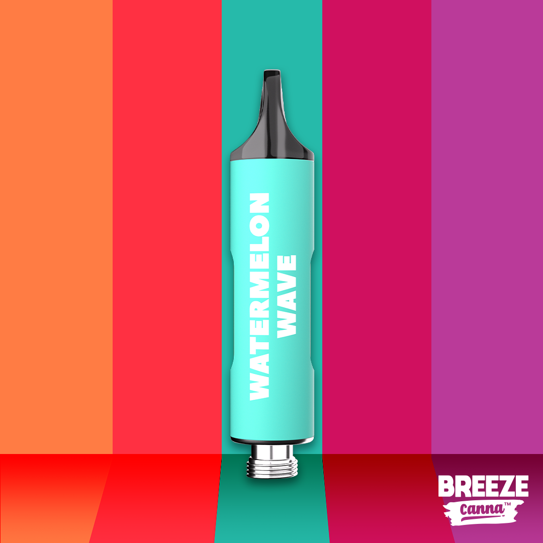 Photograph of product: Breeze Canna | Watermelon Wave | Disposable Cartridge | 1g