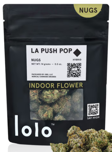 Photograph of product: 14g LA Push Pop Nugs - Lolo