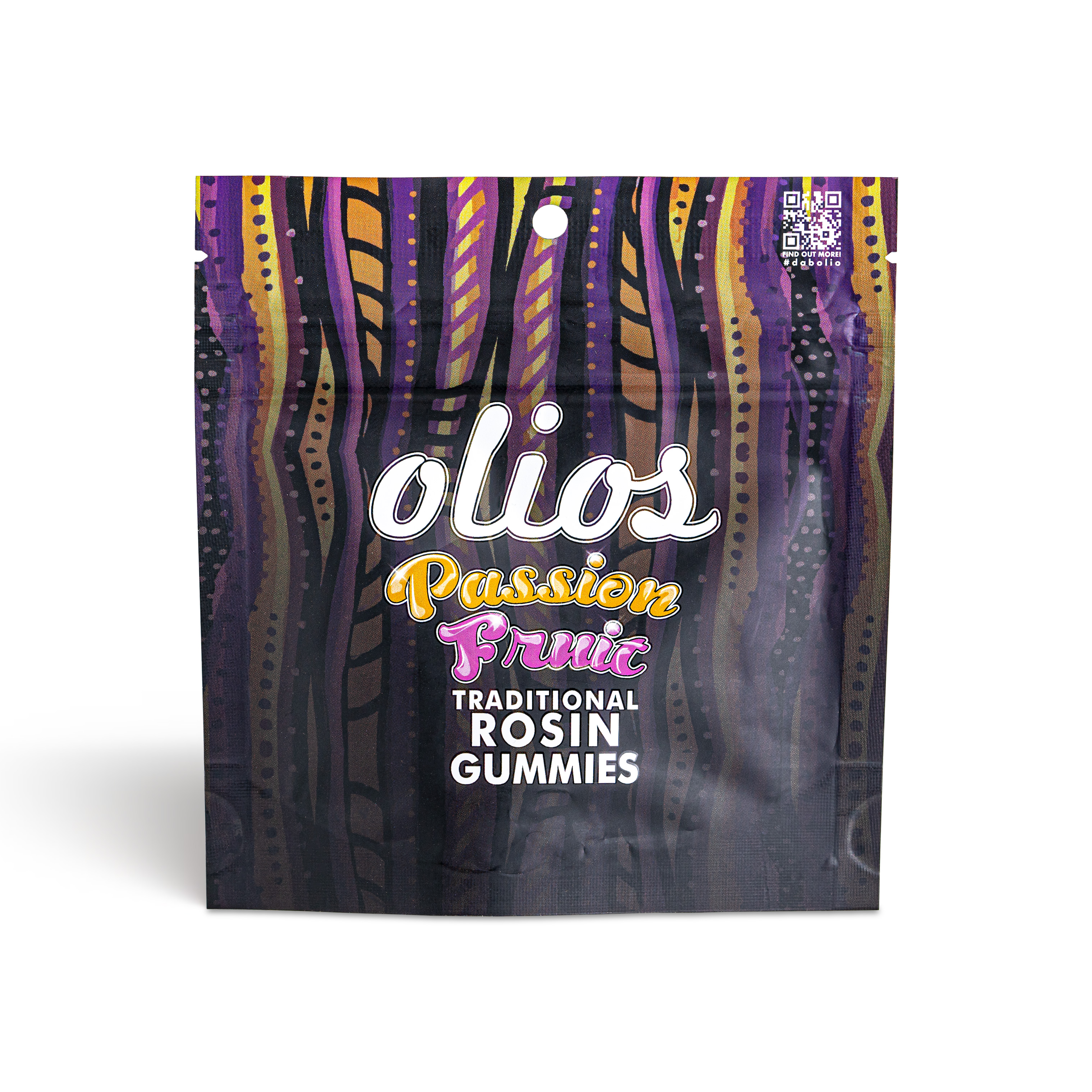 Photograph of product: Passion Fruit Rosin Gummies - 100mg