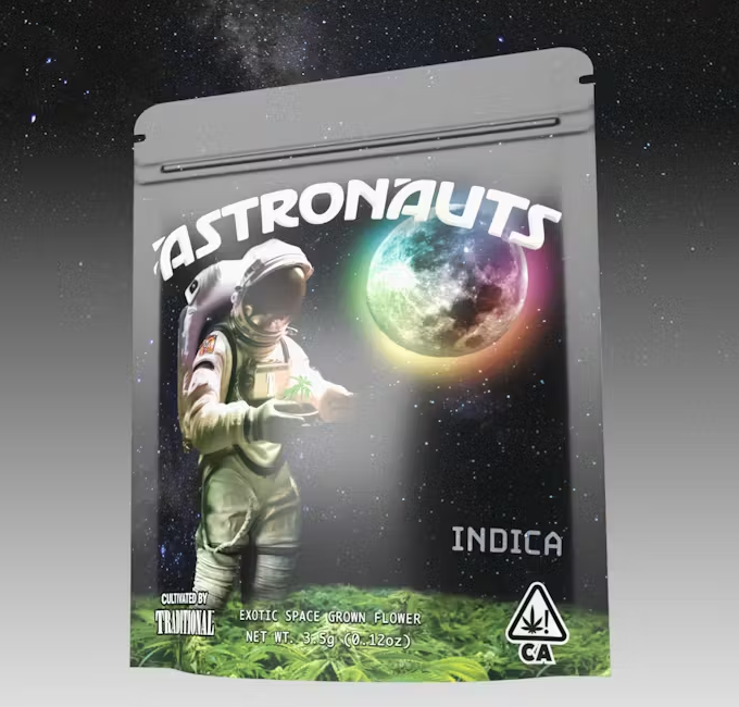 Photograph of product: Astronauts Space Lemon Cherry Oui'd Flower 3.5g