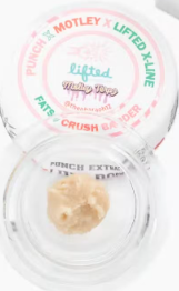 Photograph of product: LIVE ROSIN BANANA NECTARINE OGZ BADDER 1G