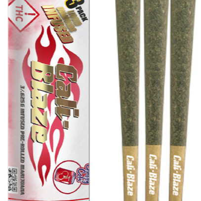 Photograph of product: Cherry Cola (I) 3pk Live Diamonds Infused Joints
