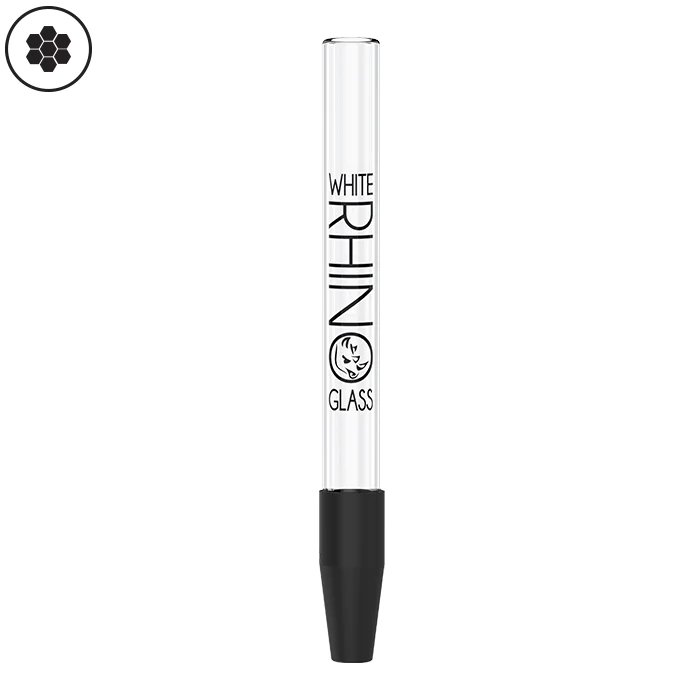Photograph of product: White Rhino Glass Straws