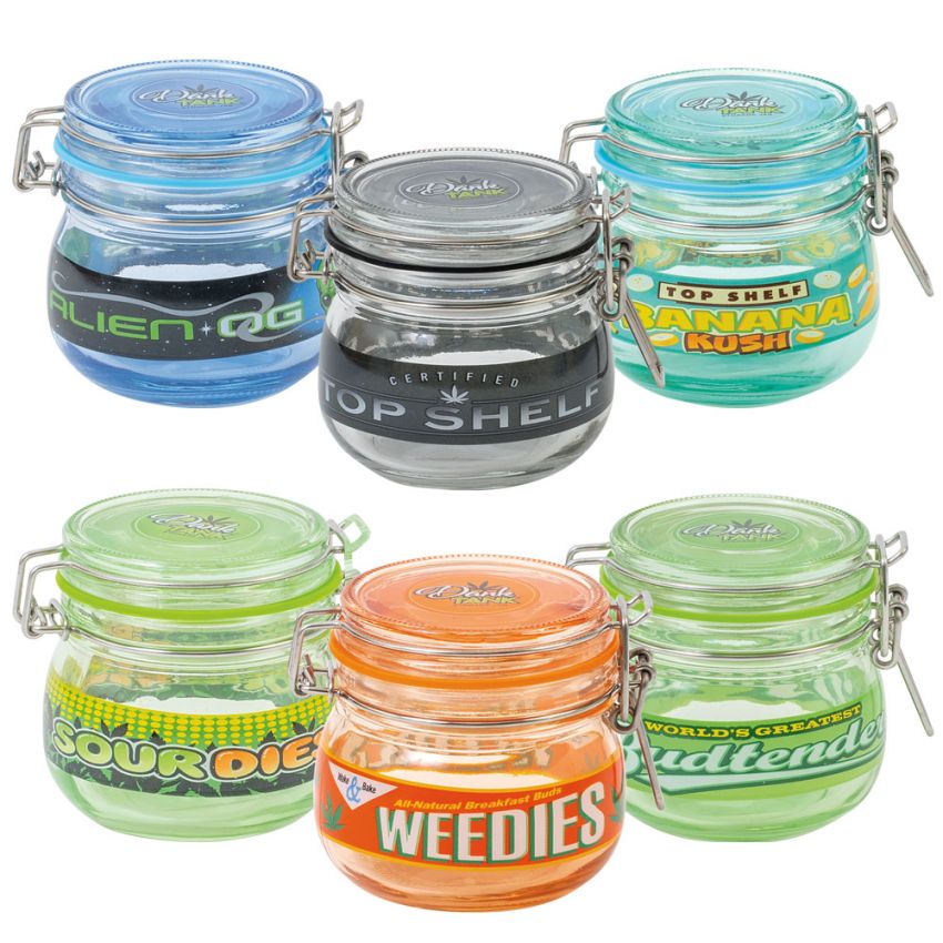 Photograph of Product: DANK TANK | GLASS STORAGE JAR | 2.75"