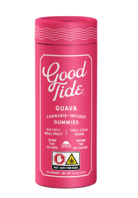 Photograph of product: Guava | Hybrid Gummies | 100mg (10ct)