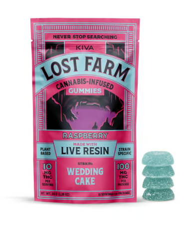Photograph of product: Raspberry - Live Resin  - 100mg - 10ct