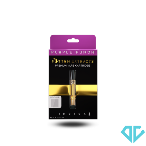 Photograph of product: Mitten Extracts Purple Punch Cart 1g
